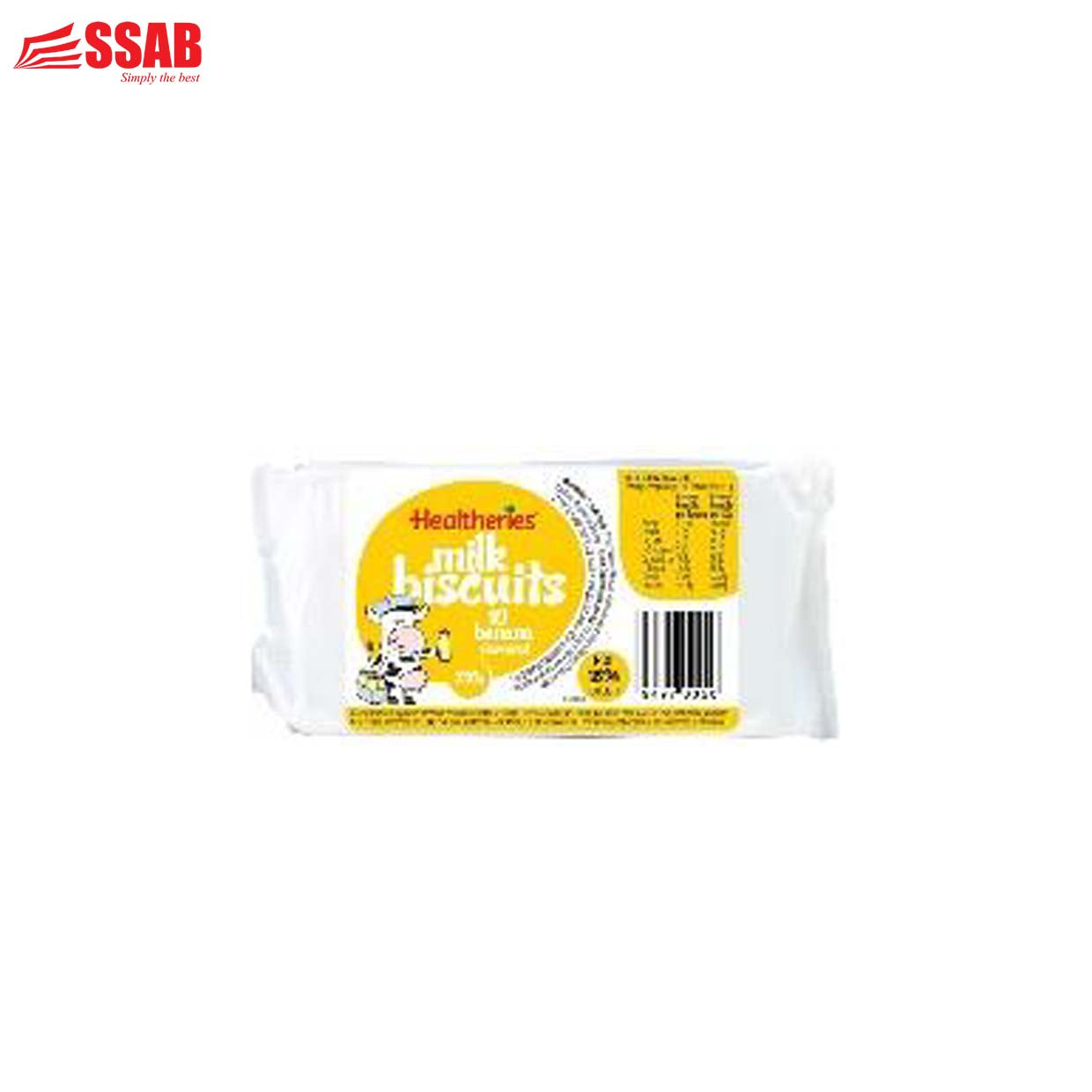 HL MILK BISCUITS BANA PKT10x20