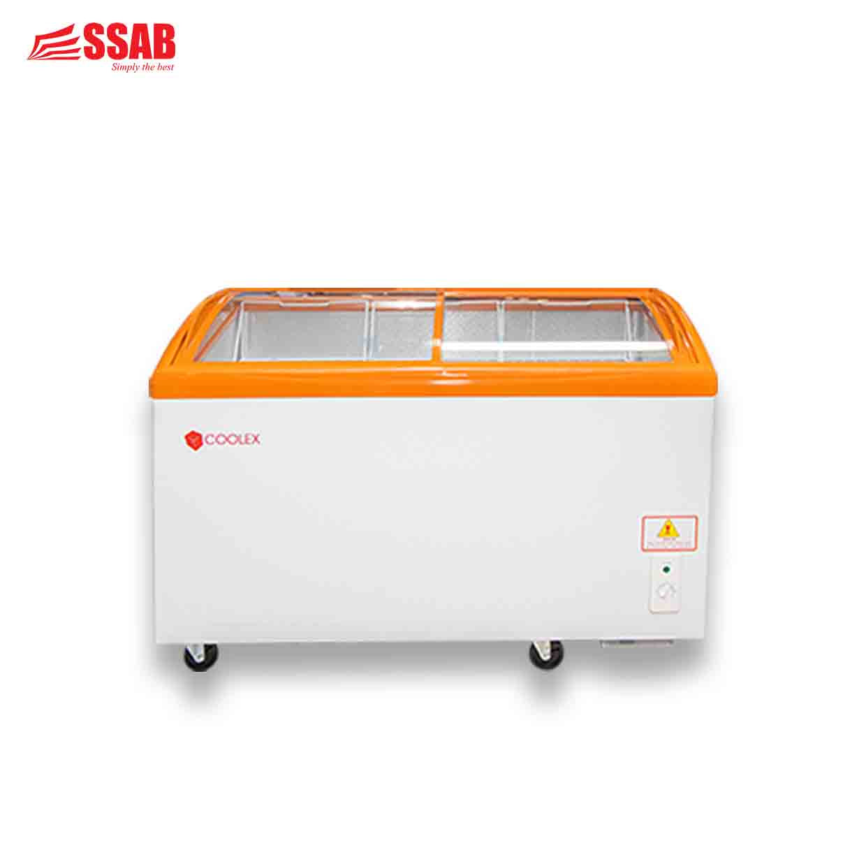 COOLEX ICE CREAM CHEST FREEZER 297L