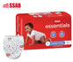 HUGGIES ESSENTIALS DIAPERS SZ-3 (UPLIFT AT SSAB BARGAINS SINAMOGA ONLY)