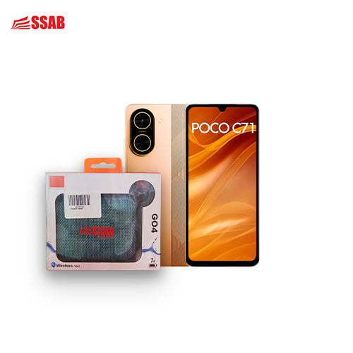 POCO C71 PHONE + SSA GO 4 SPEAKER