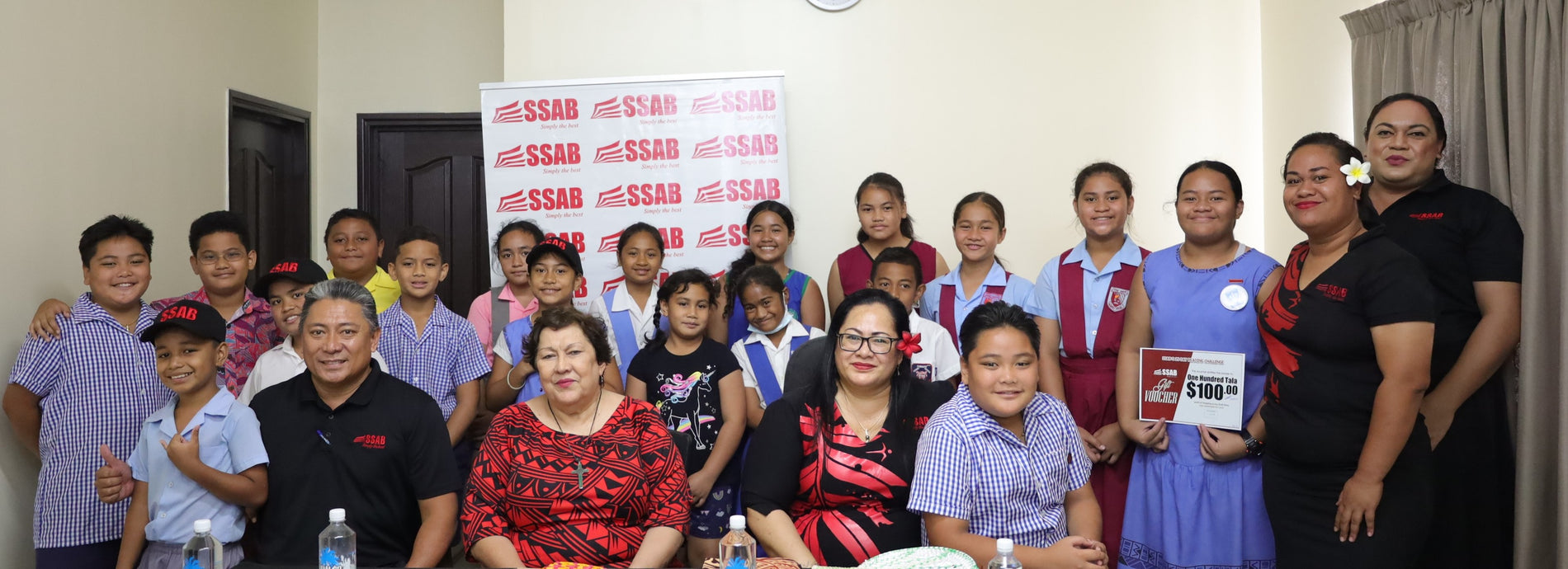 SSAB's 20 Day Reading Challenge Prize Presentation