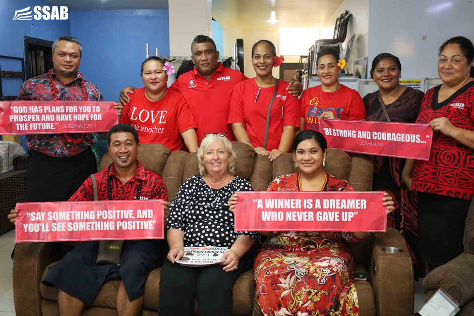 SSAB Extends Heartfelt Thanks to Ashley Furniture Industries