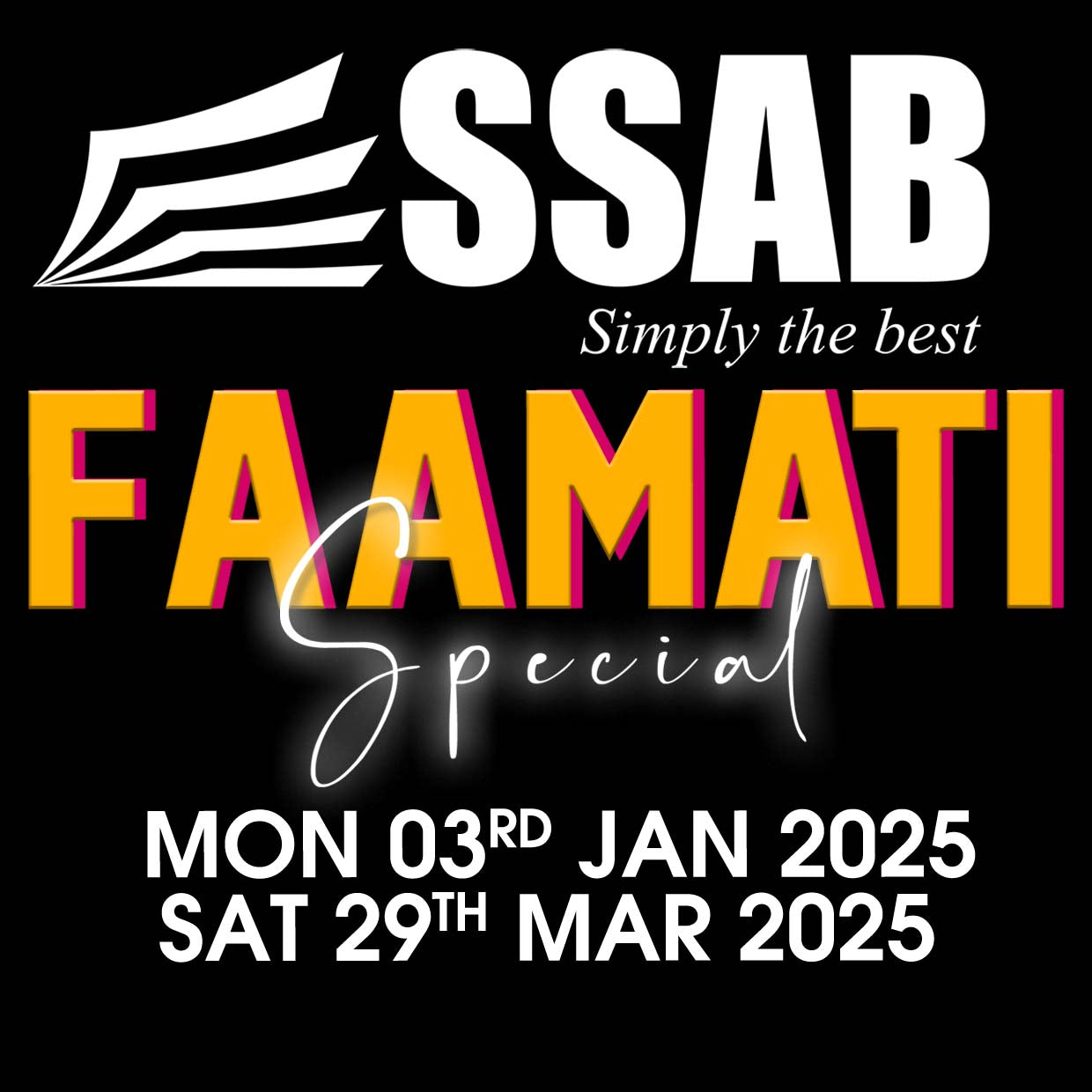 SSAB FAAMATI SPECIAL 2025