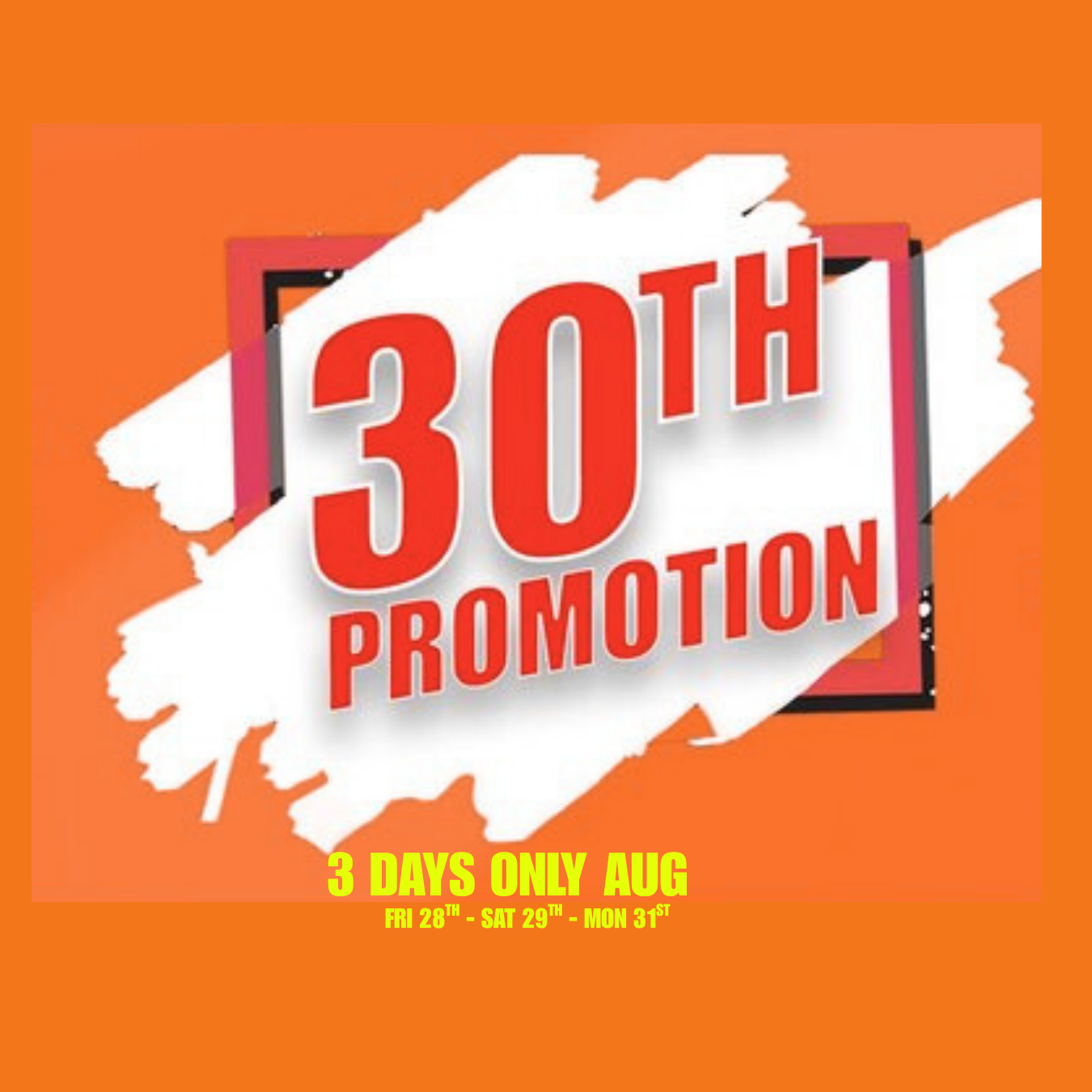 30th Promotion