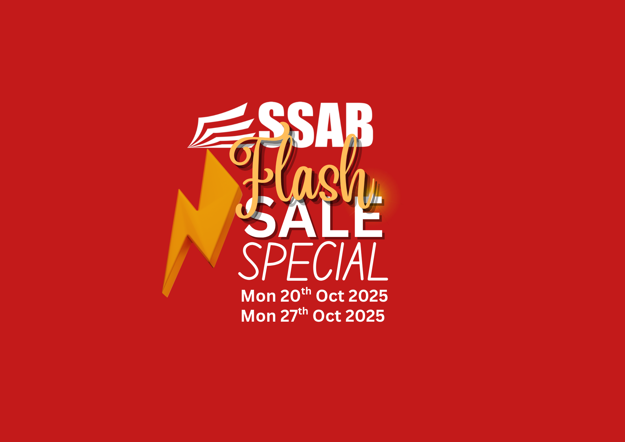 SSAB Flash Sale
