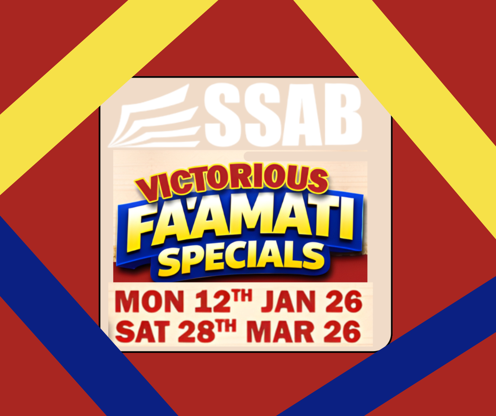 VICTORIOUS FAAMATI SPECIAL 2026