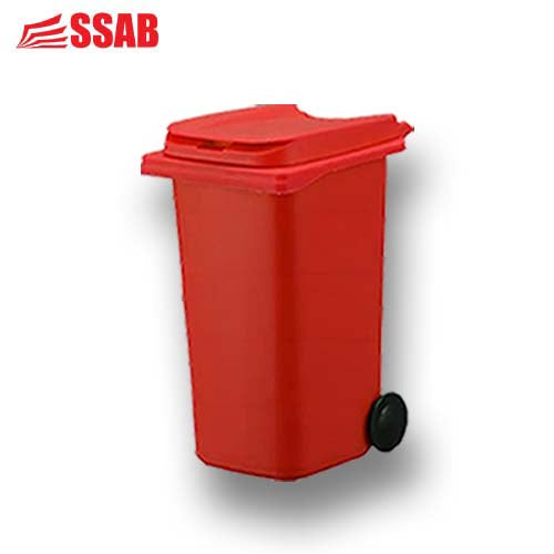 GARBAGE BIN 240L RED