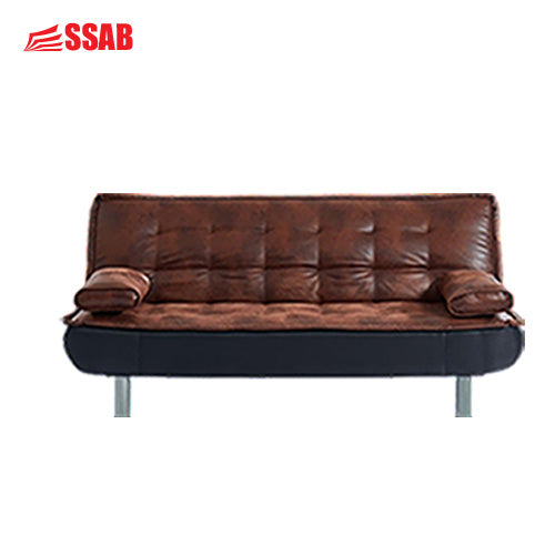 MISHAN VINTAGE BROWN BLACK SOFABED
