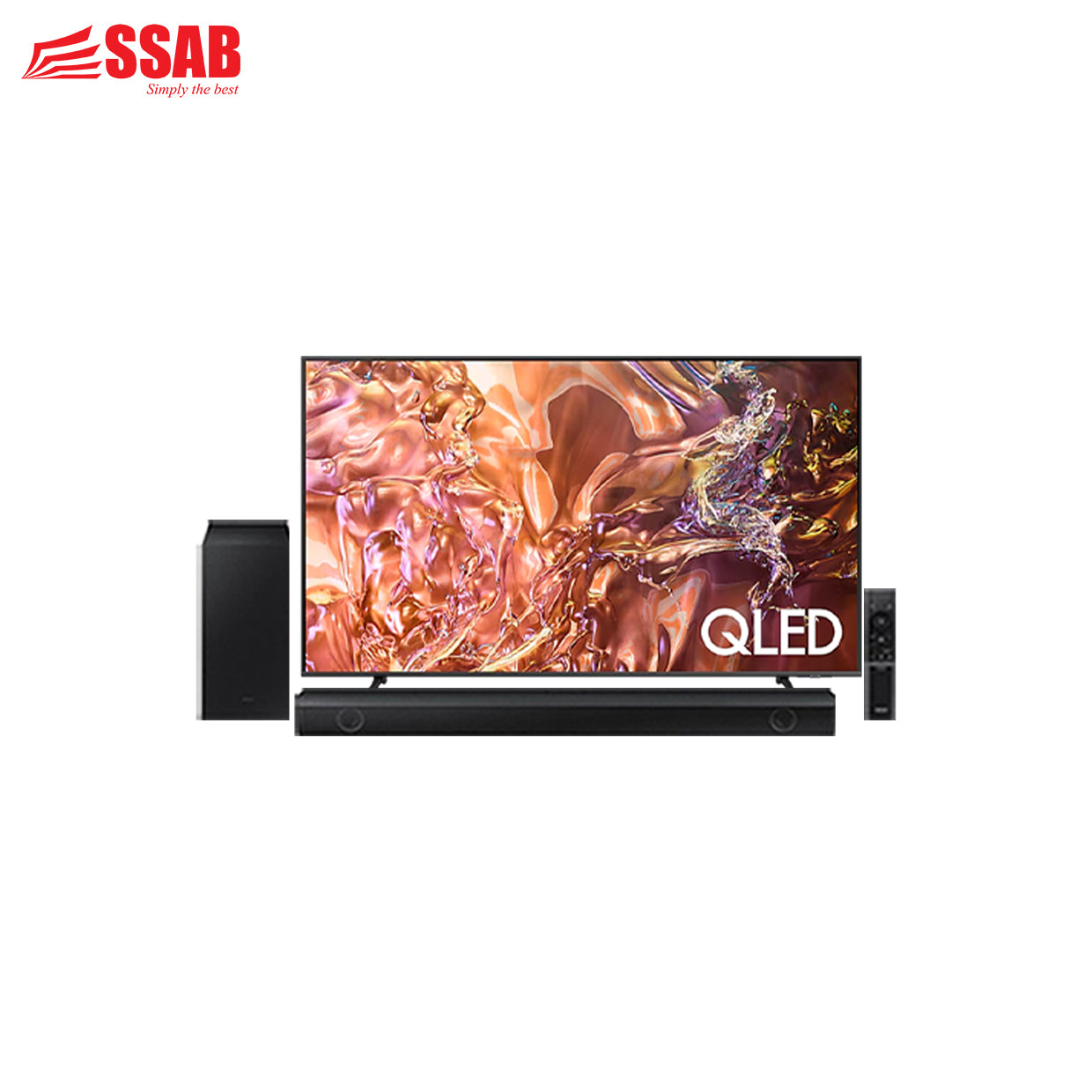 Samsung 75" QLED TV + Samsung Sound Bar