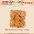 Chicken Breast Patties 4.54kg