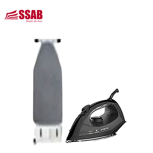 GEVI STEAM IRON/IRONING BOARD 33*10CM SMALL