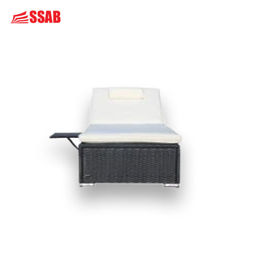 SUNLOUNGER WITH SIDE TABLE