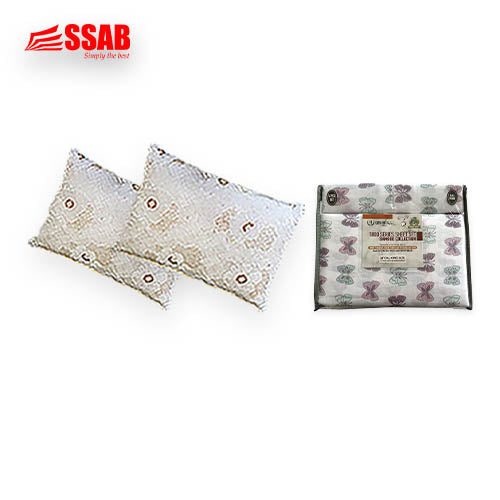 BAMBOO COLLECTION BED SHEET 4PCS ASST/2X SWI PILLOWS