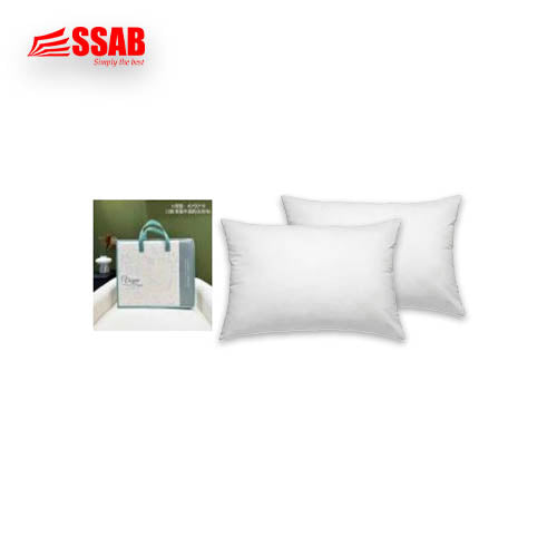 1X 100% COOTON WHITE BED SHEETKING SINGLE/2X SWI PILLOW