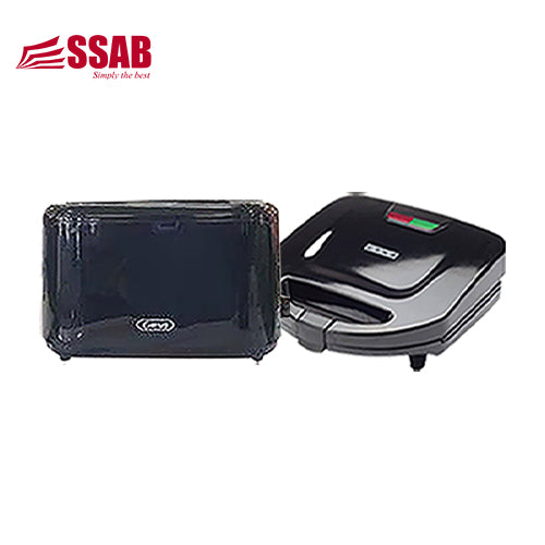 GEVI 2 SLICE TOASTER/GEVI 2-SLICE SANDWICH MAKER