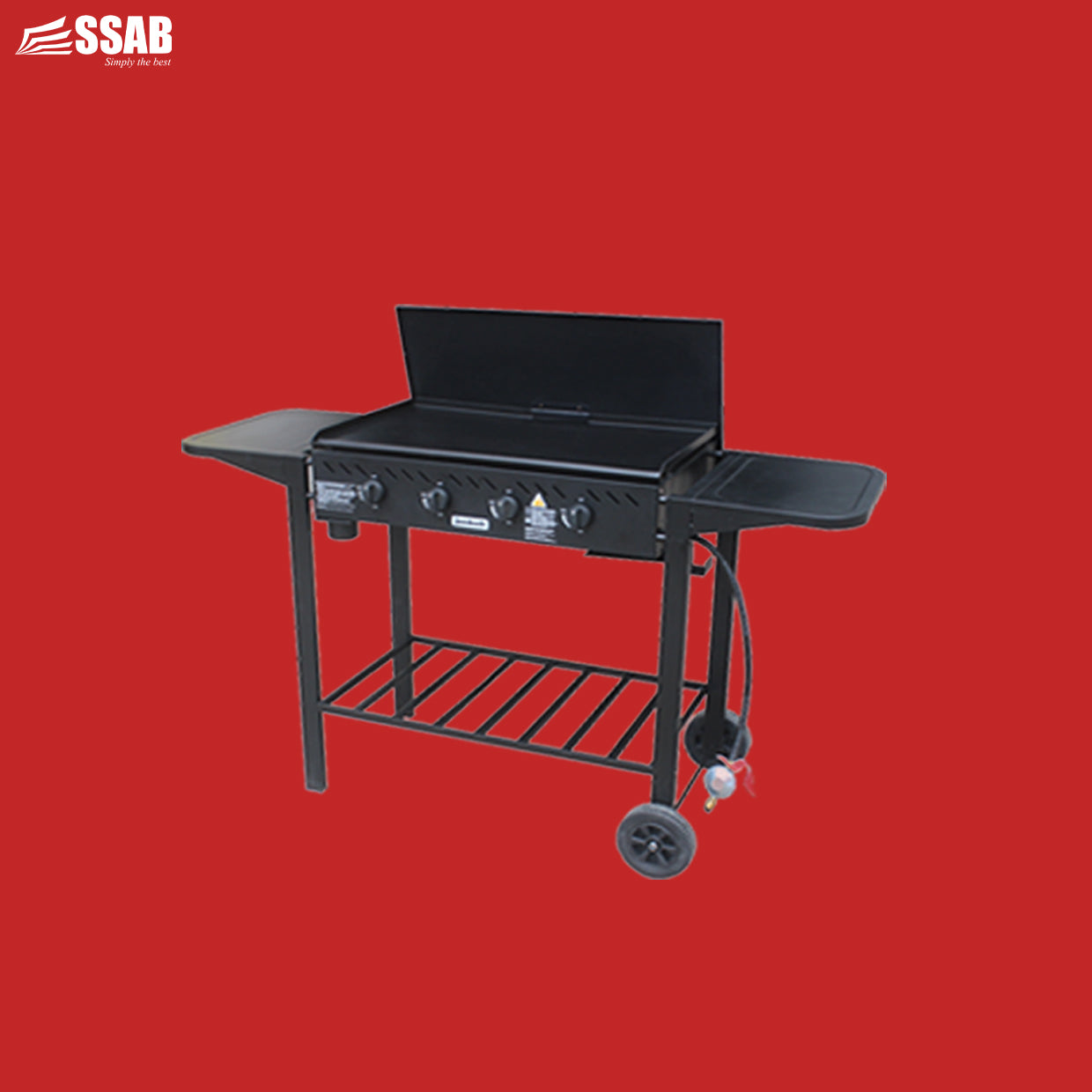 JUMBUCK 4 BURNER FLAT TOP DELTA BBQ SSAB eMarket