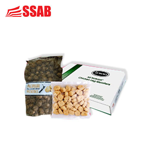 POTATO CRUSHED 20KG BAG/TYSON CHICKEN LEG QUARTER 15KG/FAIRMARKET CHOICKEN NUGGETS 1KG