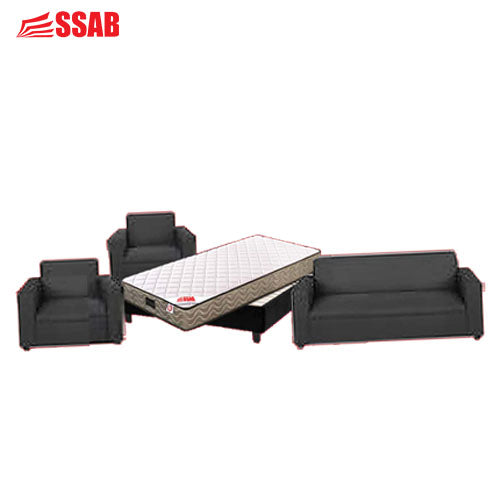 "SWI BUDGET LOUNGE/BUDGET POCKET SPRING BED SET 3+1+1 SET"