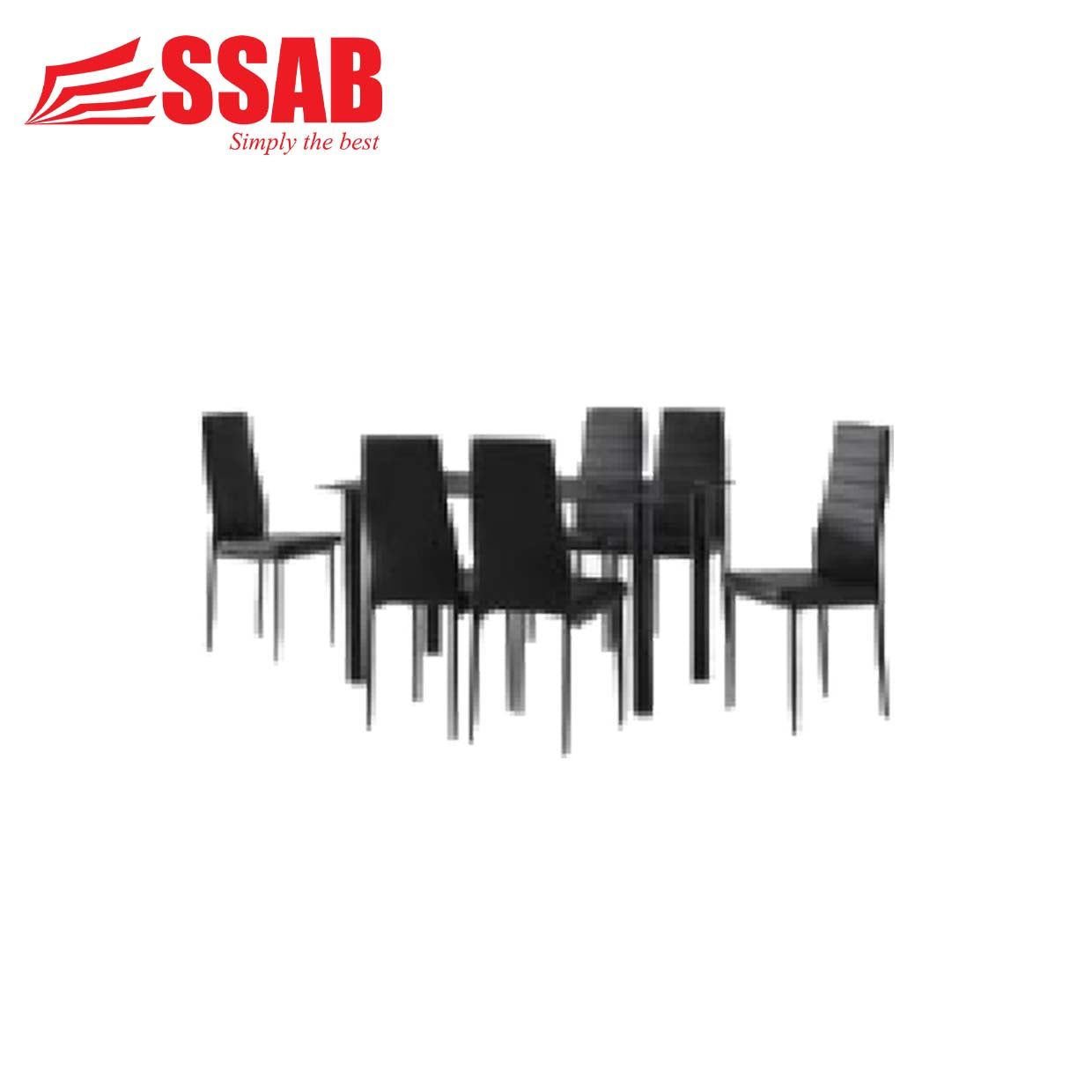 Shade 1+6 Dining Set