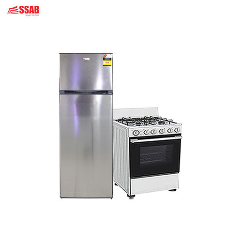 COOLEX FREESTANDING FULL GAS 4 BURNER OVEN/STAINLESS STEEL 202L