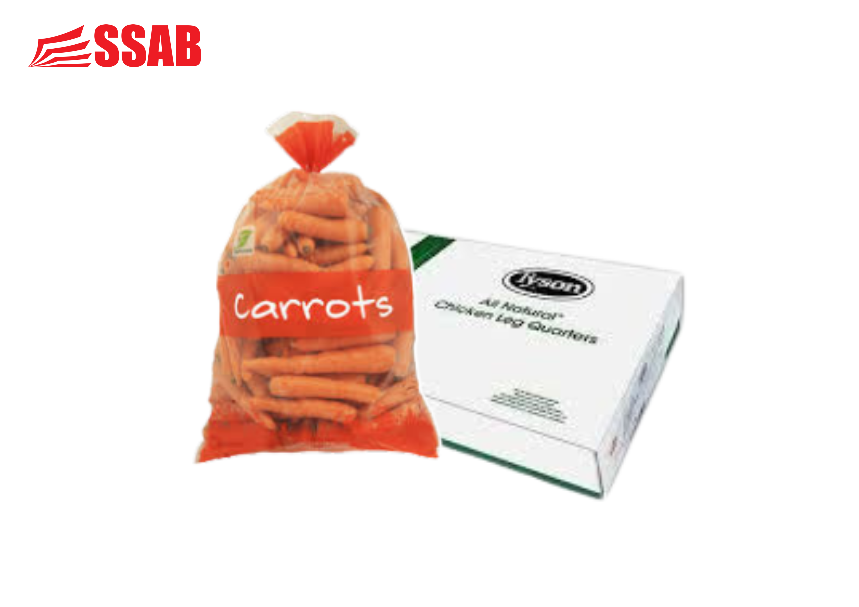 CARROTS 5KG/TYSON CHICKEN LEG QUARTER 15KG