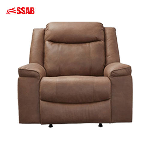 STREAMLIGHT CARAMEL ROCKER RECLINER