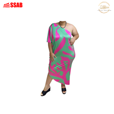 SAMOSN LEE ONE SHOULDER DRESS 16-22