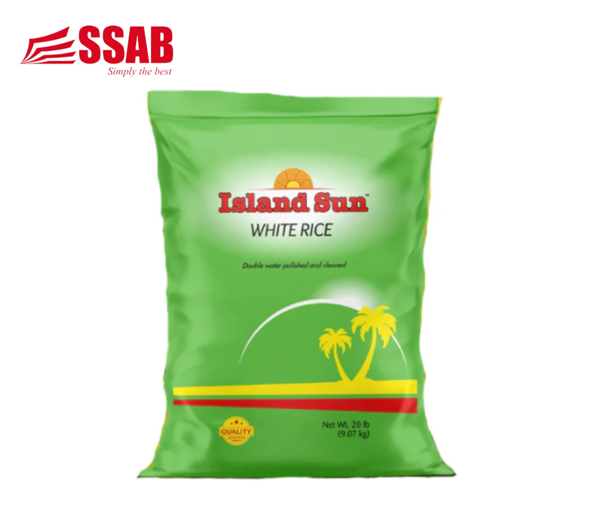 Island Sun Rice 20lbs (PICK UP AT SSAB BARGAINS SINAMOGA ONLY)