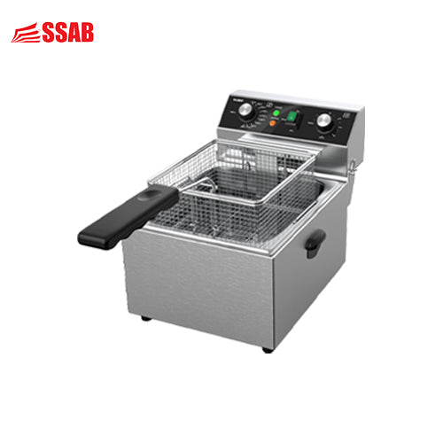COMMERCIAL SINGLE DEEP FRYER FRYPAN 6L