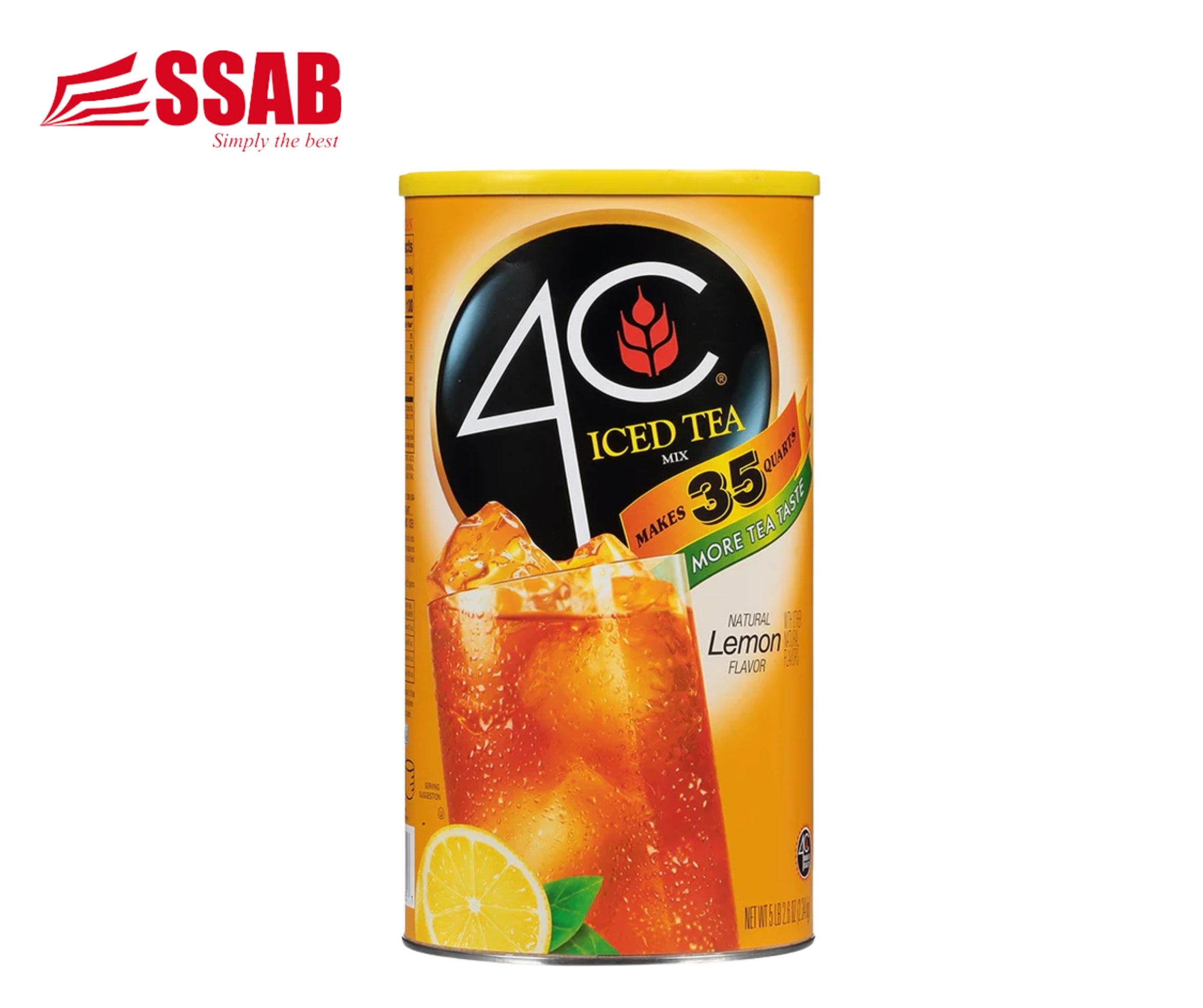 4C ICED TEA NATURAL LEMON FLAVOURED 2.34KG (PICK UP AT SSAB BARGAINS SINAMOGA ONLY)