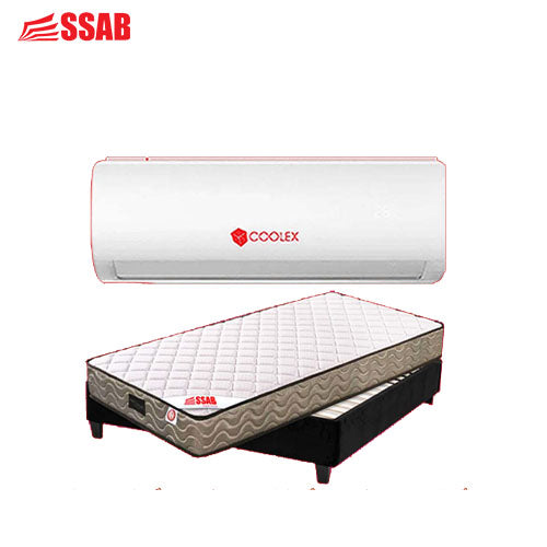 COOLEX AIR CONDITIONER INVERTER 9000 BTU /BUDGET POCKET SPRING BED SET