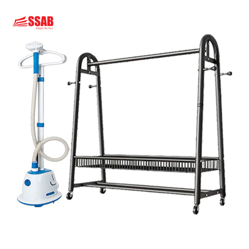 ANKO GARMET STEAMER/HEAVY DUTY CLOTH RACK