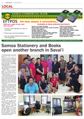 Samoa Stationery and Books open another branch in Savai’i