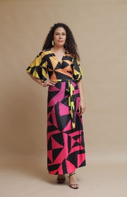 WRAP DRESS "PICK UP AT SSAB SUPERSTORE VAITELE ONLY"