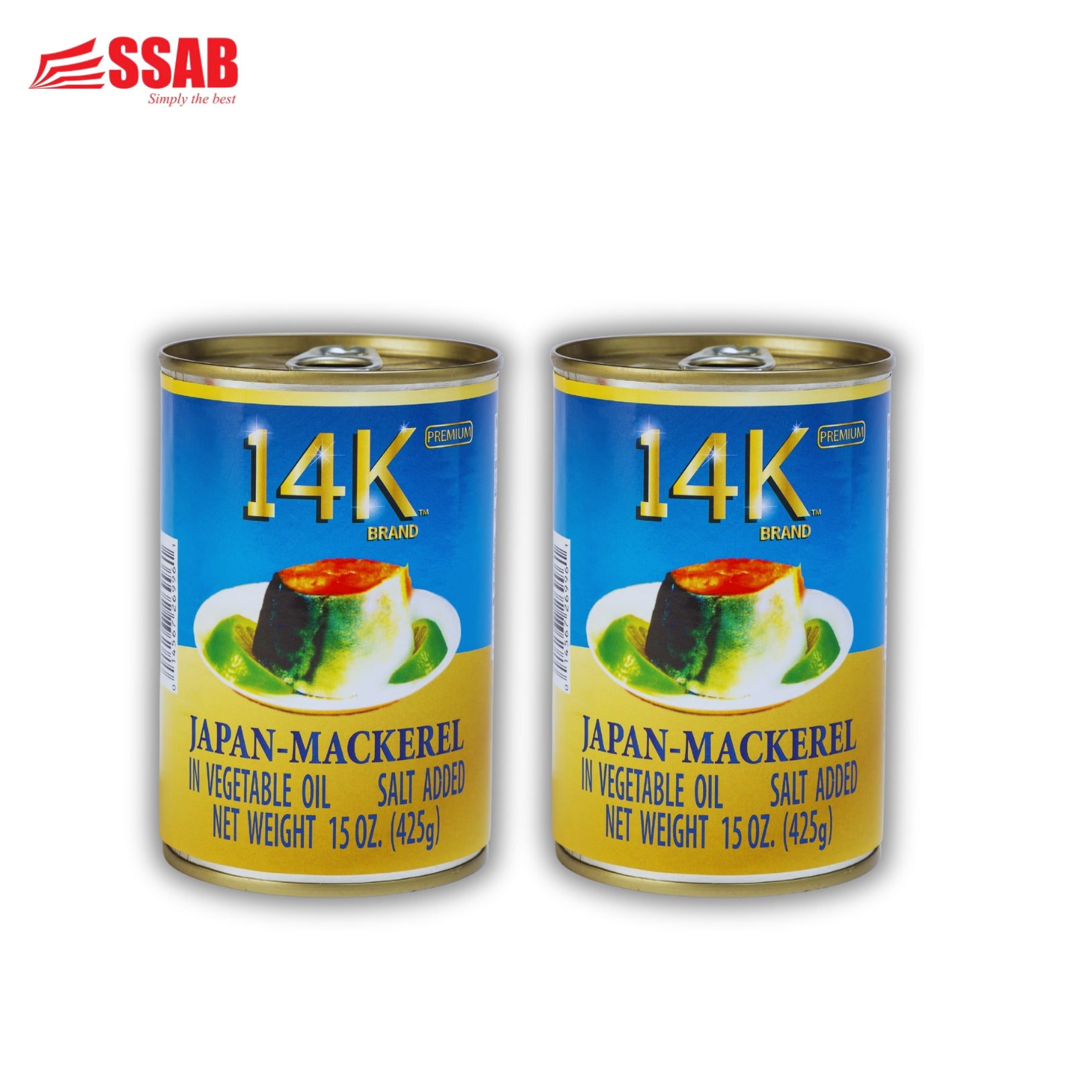 14K JAPANESE MACKEREL IN OIL 425GX12 (PICK UP AT SSAB BARGAINS SINAMOGA ONLY)