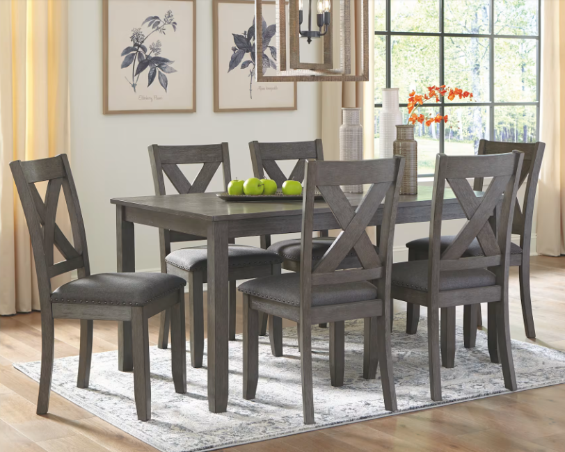 Ashley Caitbrook 6 Seater Dining Set