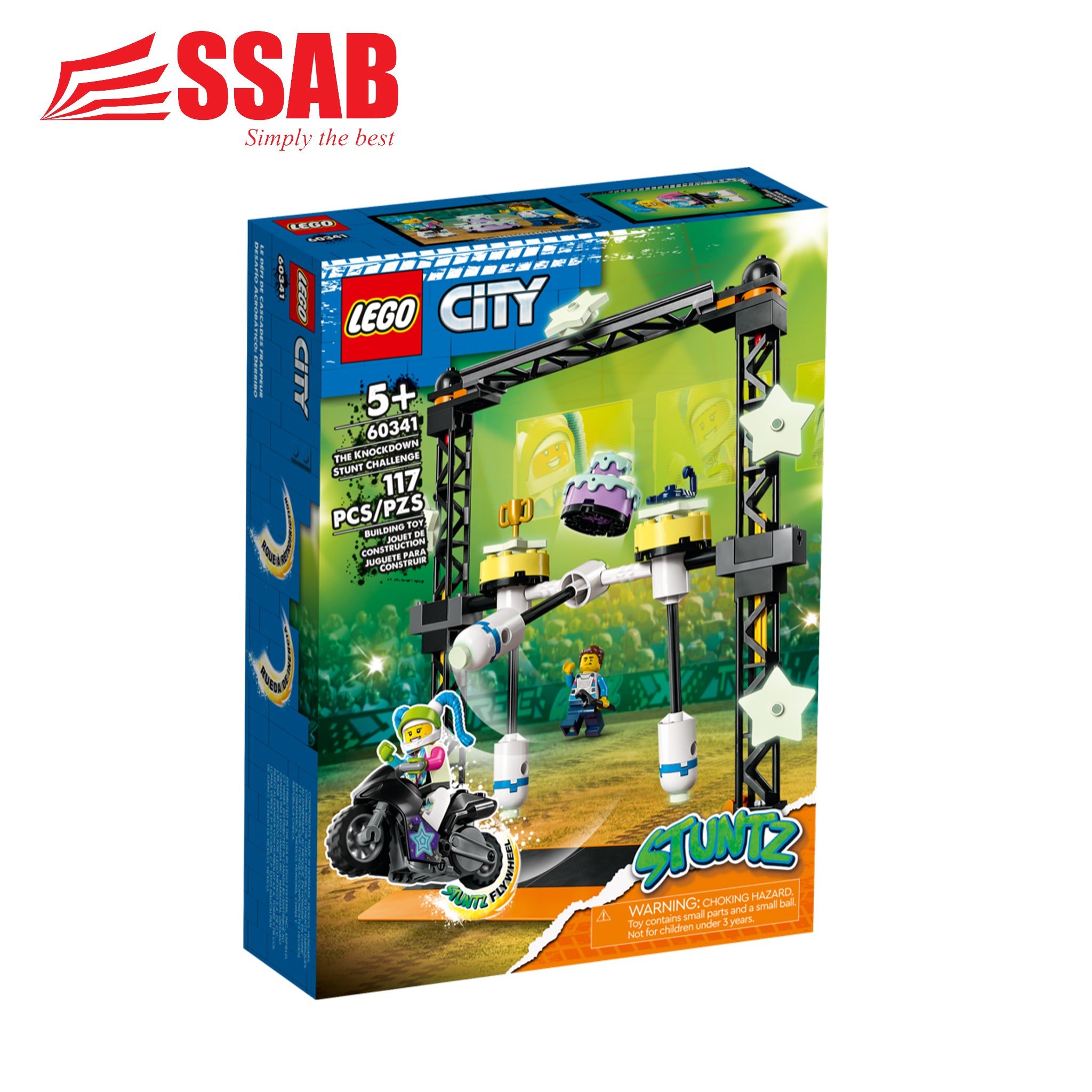 Lego City 60341 knockdown Stunt